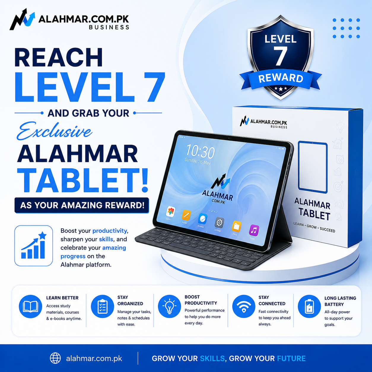 grab your exclusive Alahmar Tablet!